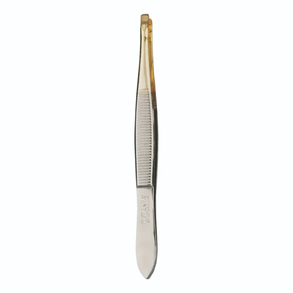 ტიტანია - პინცეტი Solingen, ვიწრო სწორი პირით. 7112 (1071/GA) - Image 2