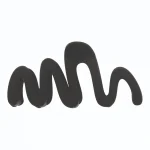 ტიტანია - თმის სამაგრი, "ტალღა", შავი. 2620 (8206) - Image 2