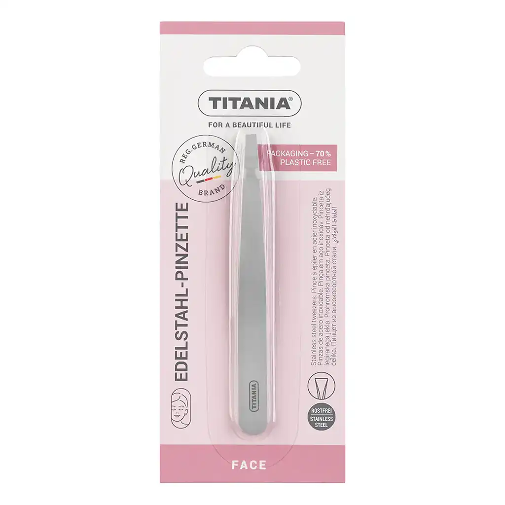 titania-pintseti-stsori-pirit-INOX-uzhangavi ტიტანია - პინცეტი სწორი პირით "INOX", უჟანგავი - Image 1